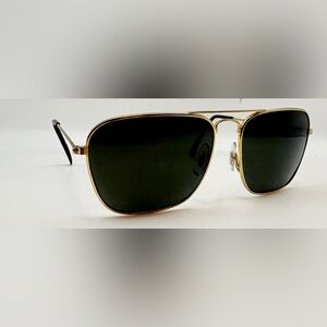 Visual Scene Gold Pilot Metal Sunglasses Frames